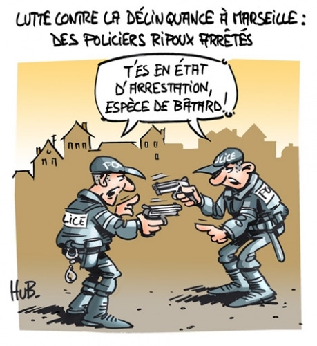 Arrestations de policiers ripoux à Marseille